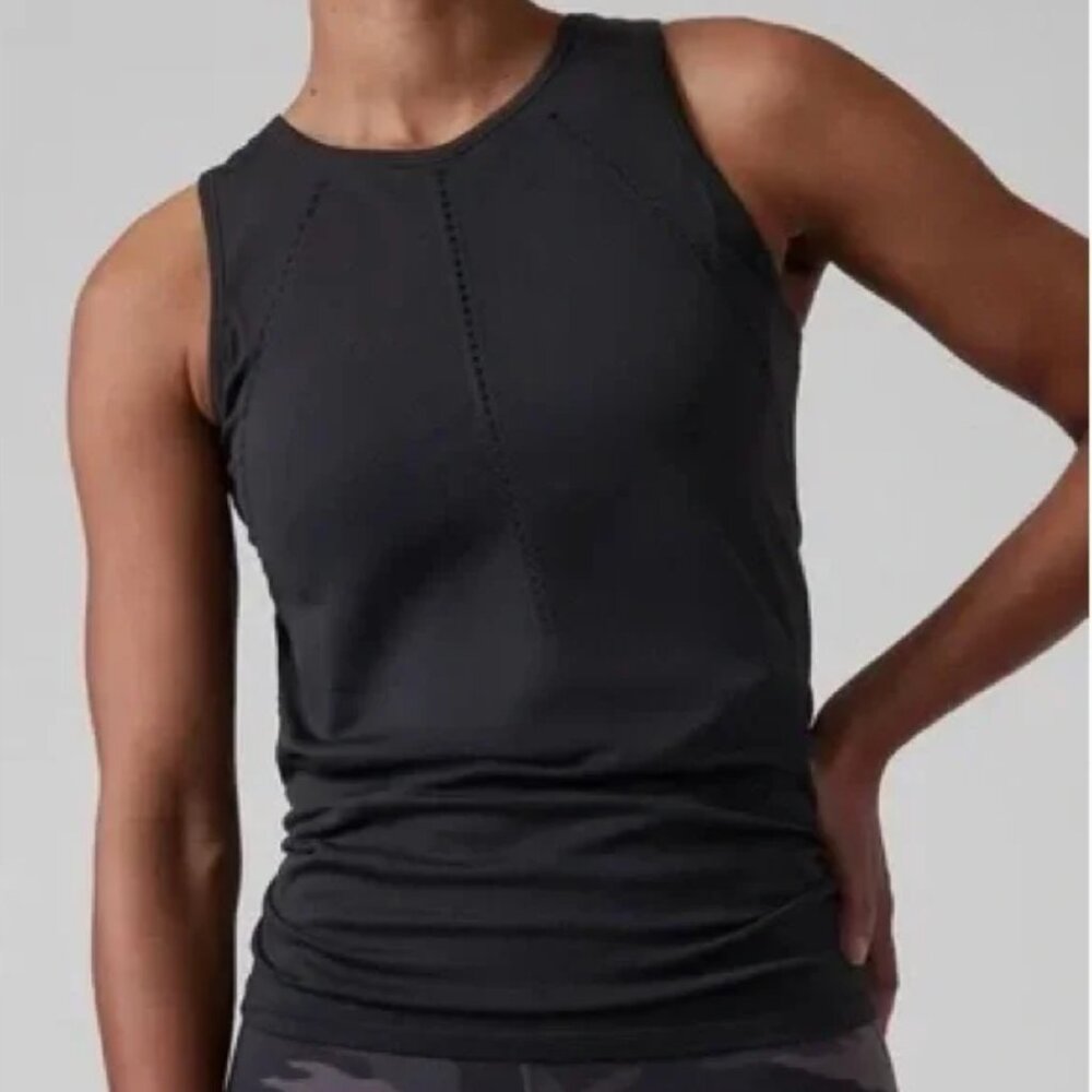 Athleta Foothill Tank Medium -  Black
